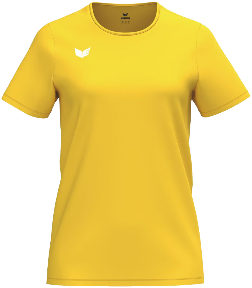 Erima Intro T-Shirt Function, 38, gelb/weiß