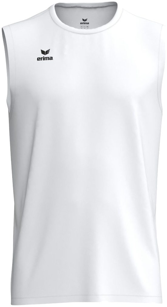 Erima Intro Tanktop Function, 3XL, weiß/schwarz