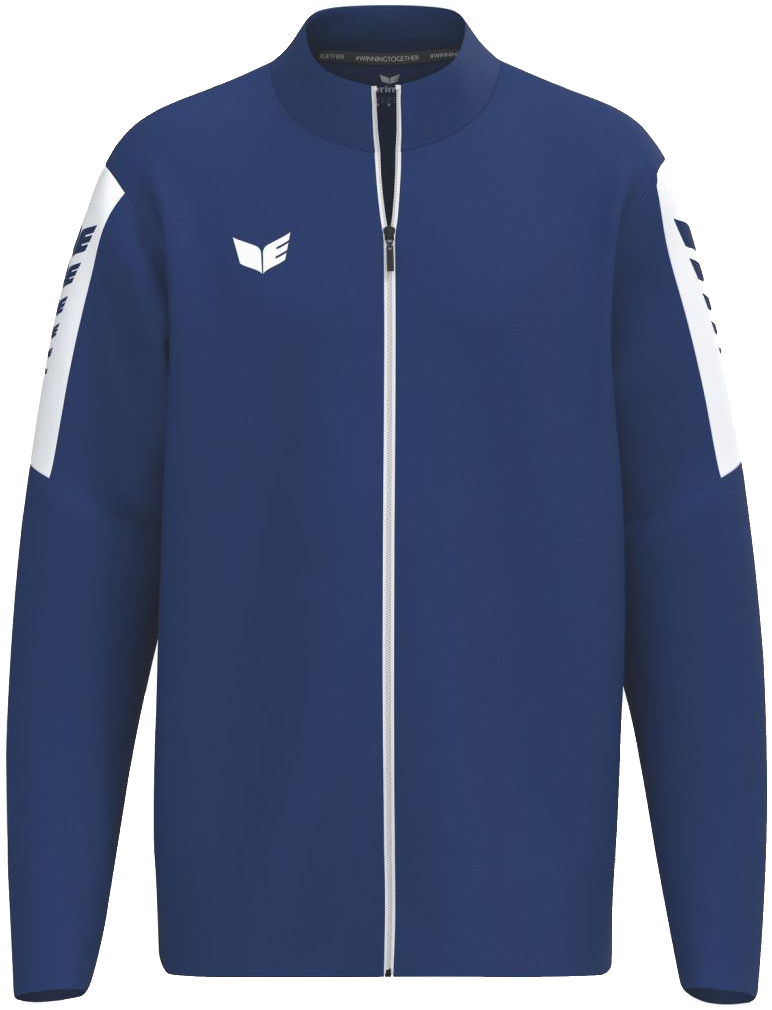 Erima Intro Trainingsjacke, 164, marine/weiß