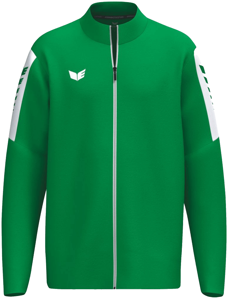 Erima Intro Trainingsjacke, 164, grün/weiß