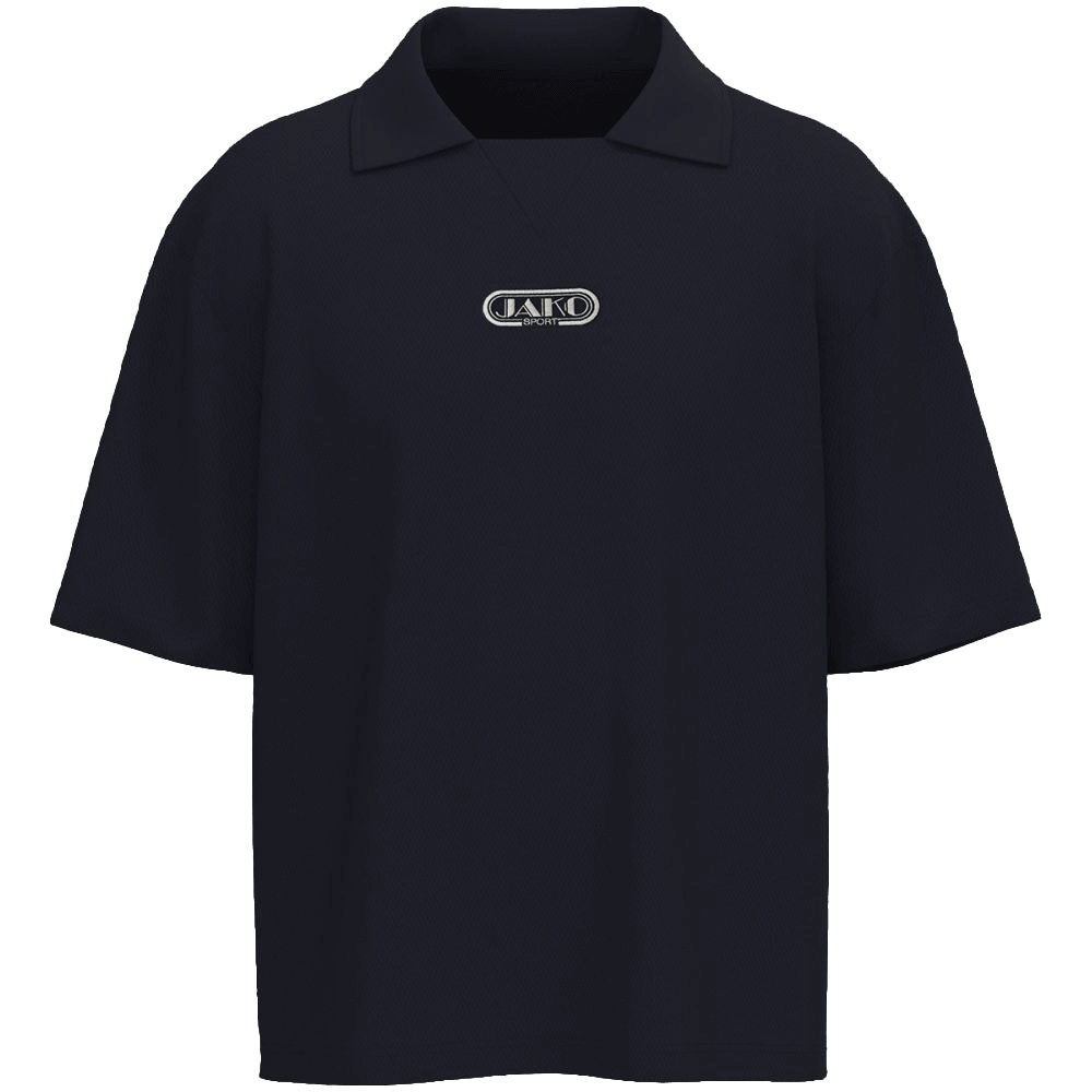 Erima Jako Poloshirt Wardrobe, 2XL, marine/weiß