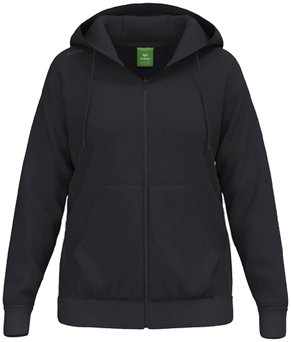 Erima Kapuzenjacke, 38, schwarz