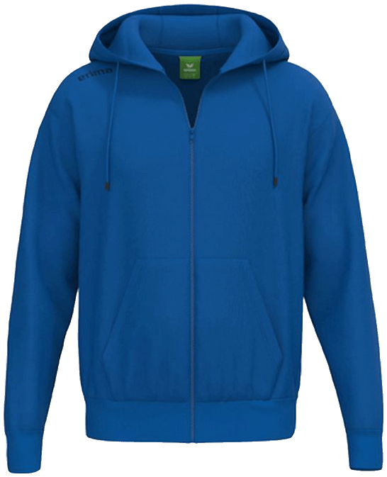 Erima Kapuzenjacke TS, 3XL, blau