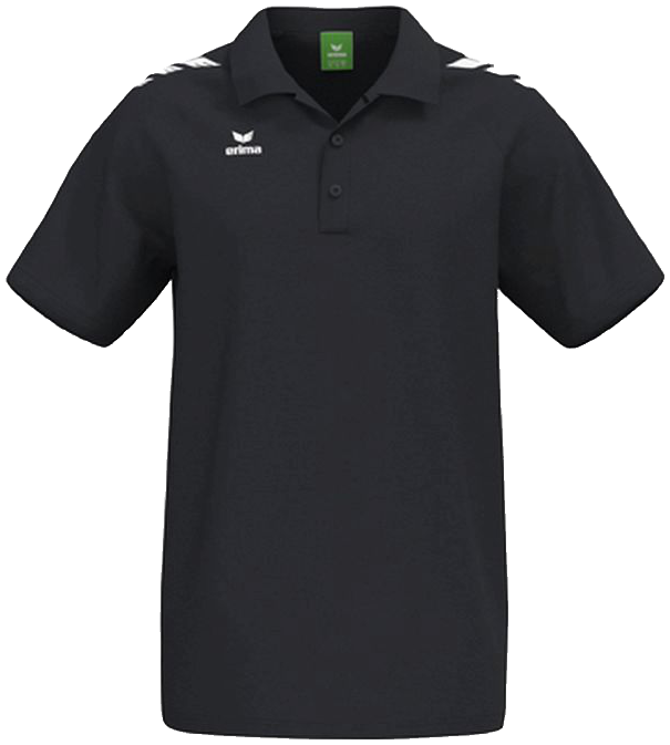 Erima Poloshirt CMPT Wings, 4XL, schwarz/weiß