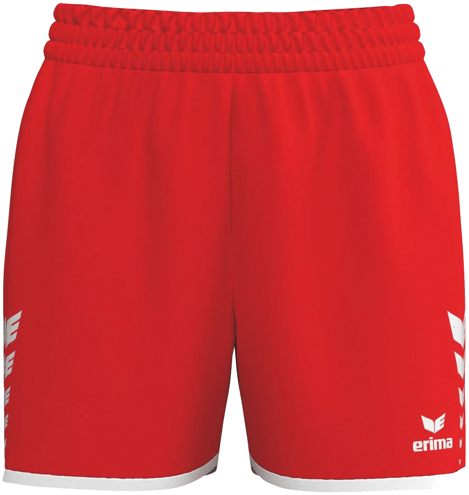 Erima Shorts Wings, 38, rot/weiß
