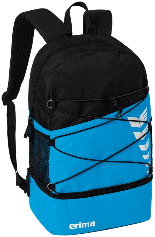 Erima Six Wings Rucksack Six Wings, One Size, hellblau/schwarz