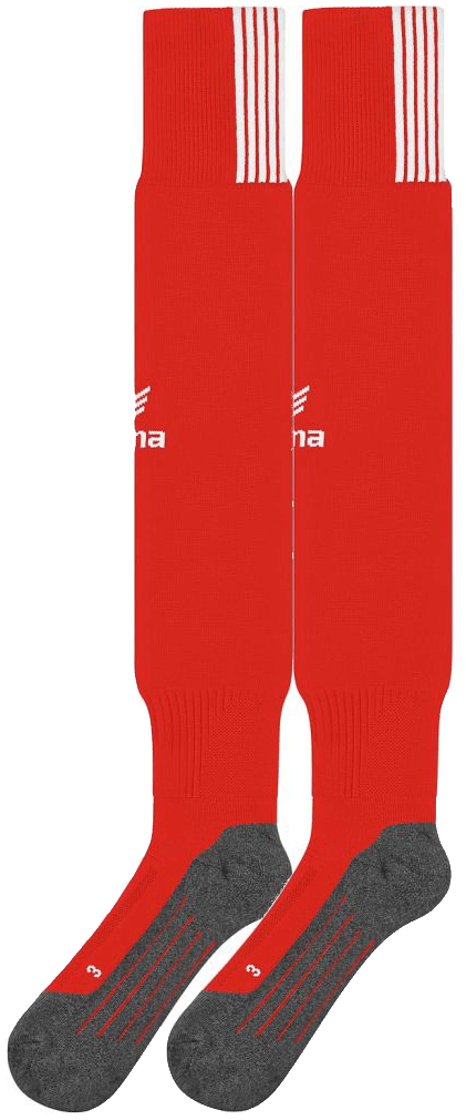 Erima Sockenstutzen Madrid, 4, rot