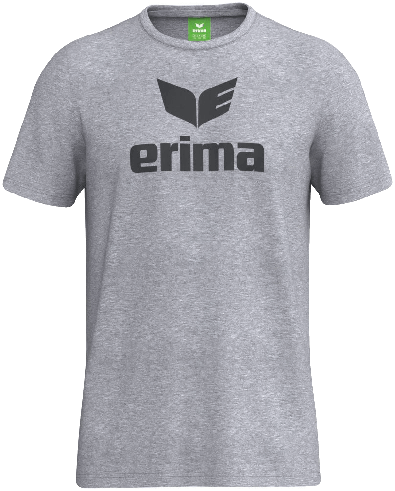 Erima T-Shirt Promo, 164, grau/schwarz
