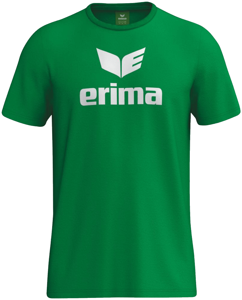 Erima T-Shirt Promo, 164, grün/weiß