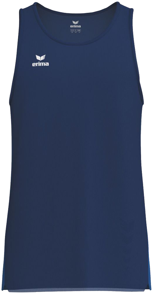 Erima Tanktop T&F Wings, 164, marine/weiß