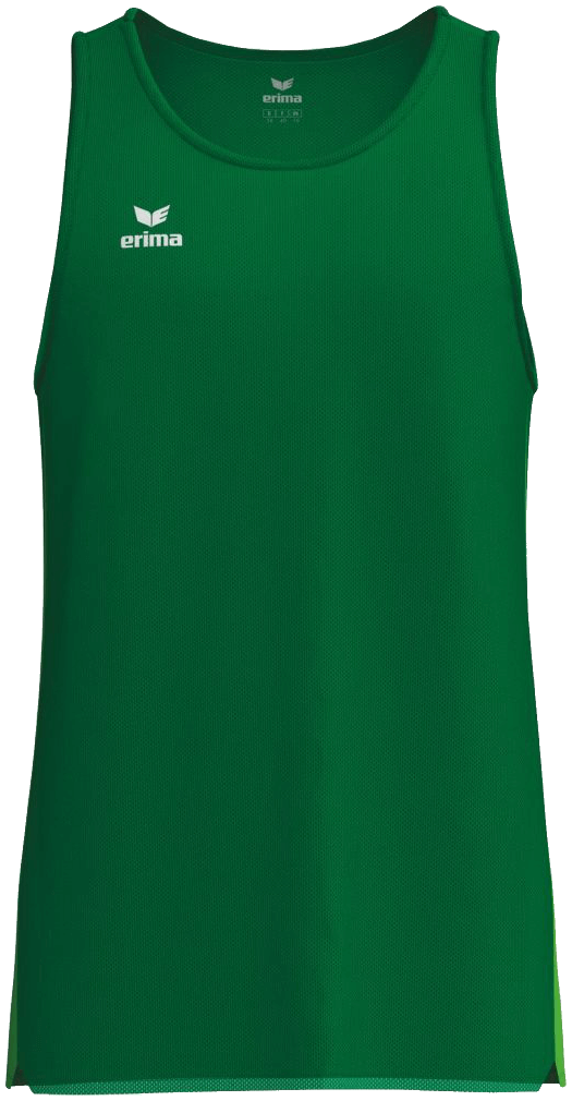 Erima Tanktop T&F Wings, 164, grün/weiß