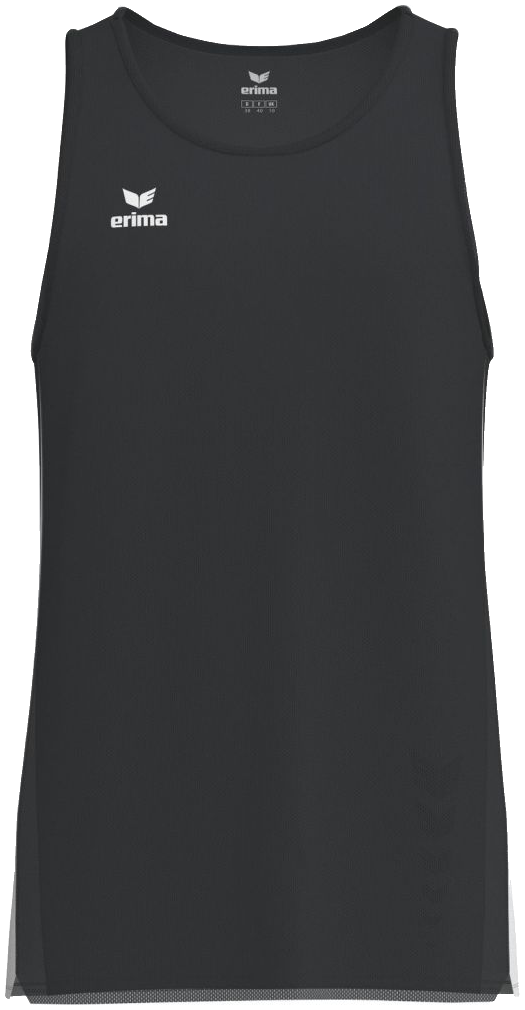 Erima Tanktop T&F Wings, 164, schwarz/weiß