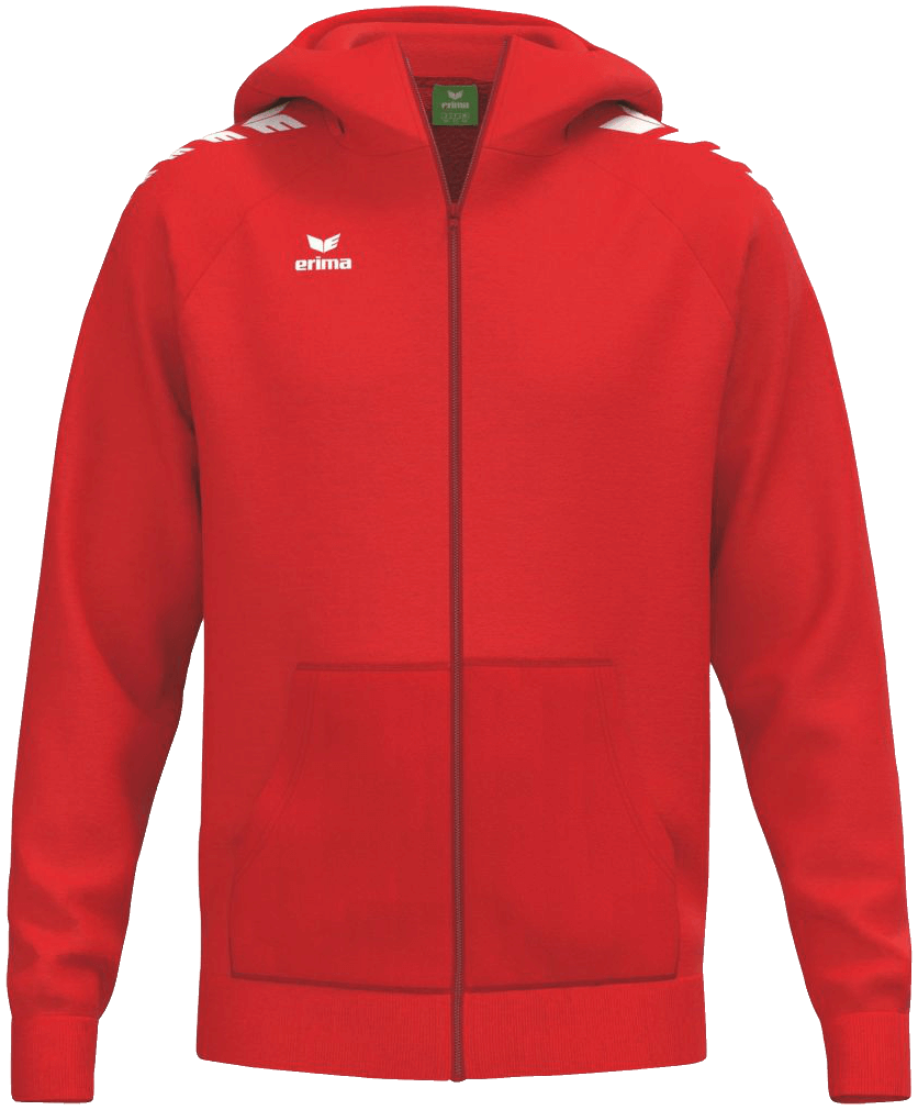 Erima Trainingsjacke mit Kapuze CMPT Wings, 152, rot