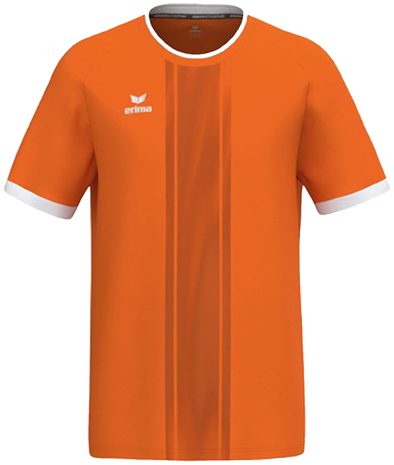Erima Trikot, 3XL, orange/weiß