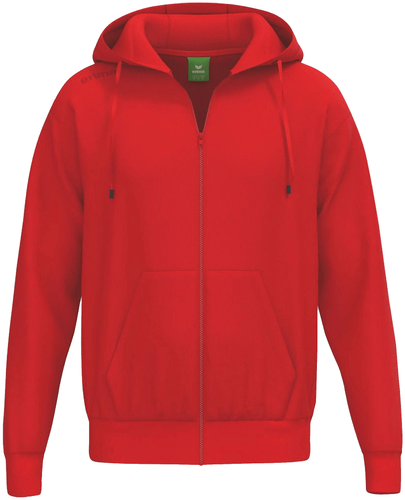 Erima TS Kapuzenjacke, 152, rot