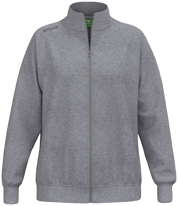 Erima TS Sweatjacke, 38, hellgrau
