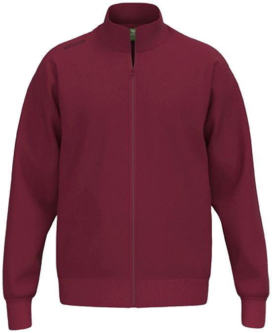 Erima TS Sweatjacke, 3XL, weinrot