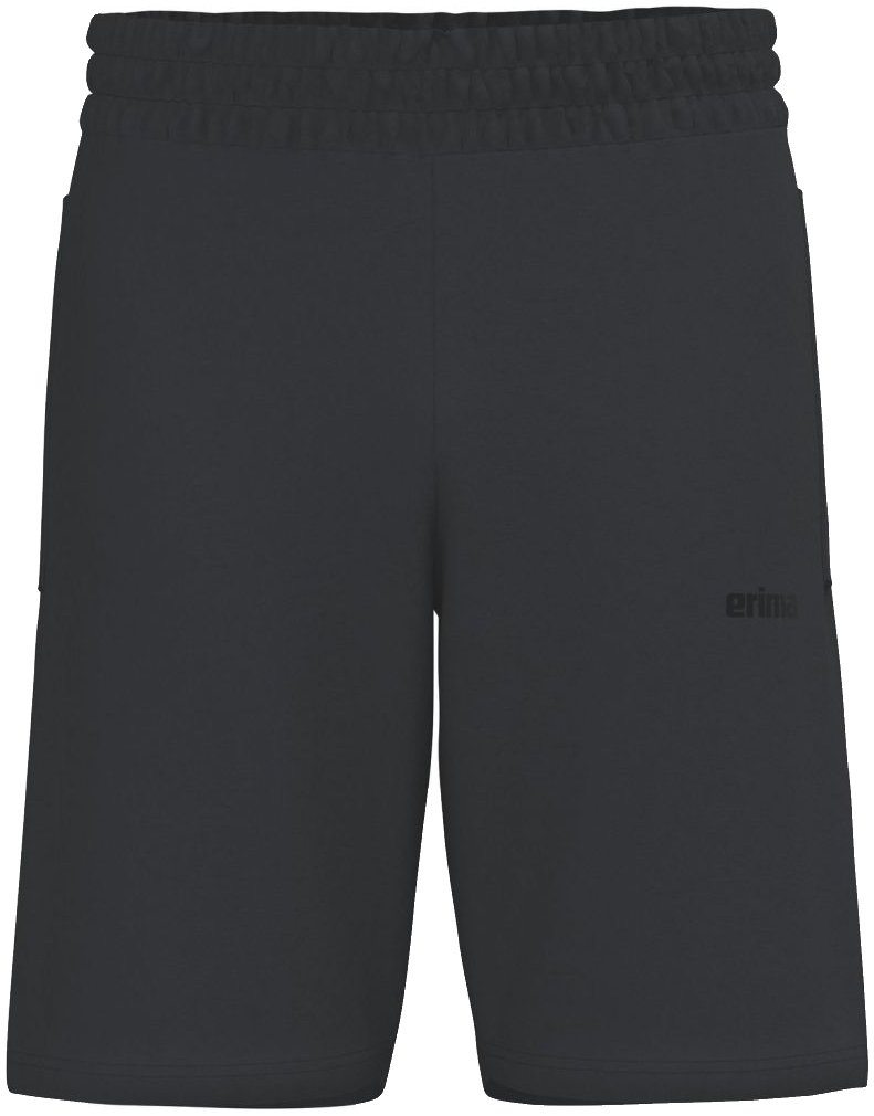 Erima TS Sweatshorts, 152, schwarz