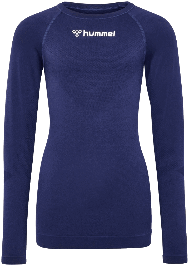 Hummel Comfort 2.0 Unterziehshirt Baselayer, 164, marine/weiß