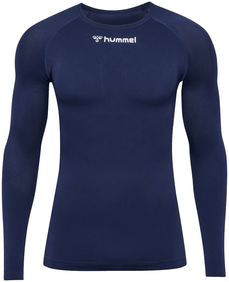 Hummel Comfort 2.0 Unterziehshirt Baselayer, 2XL, marine/weiß