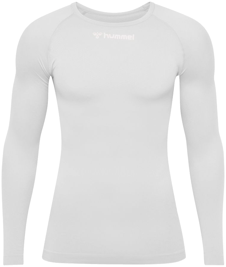 Hummel Comfort 2.0 Unterziehshirt Baselayer, 2XL, weiß/schwarz