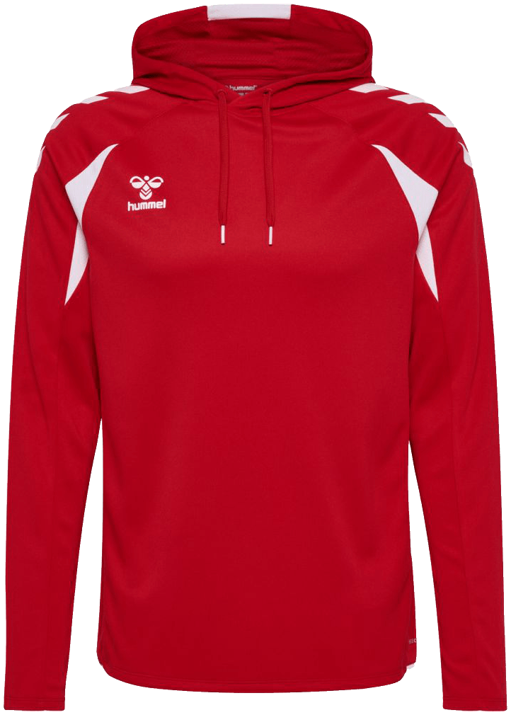 Hummel Core 2.0 Hoodie, 4XL, rot/weiß