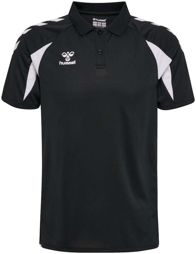 Hummel Core 2.0 Poloshirt, 3XL, schwarz/weiß