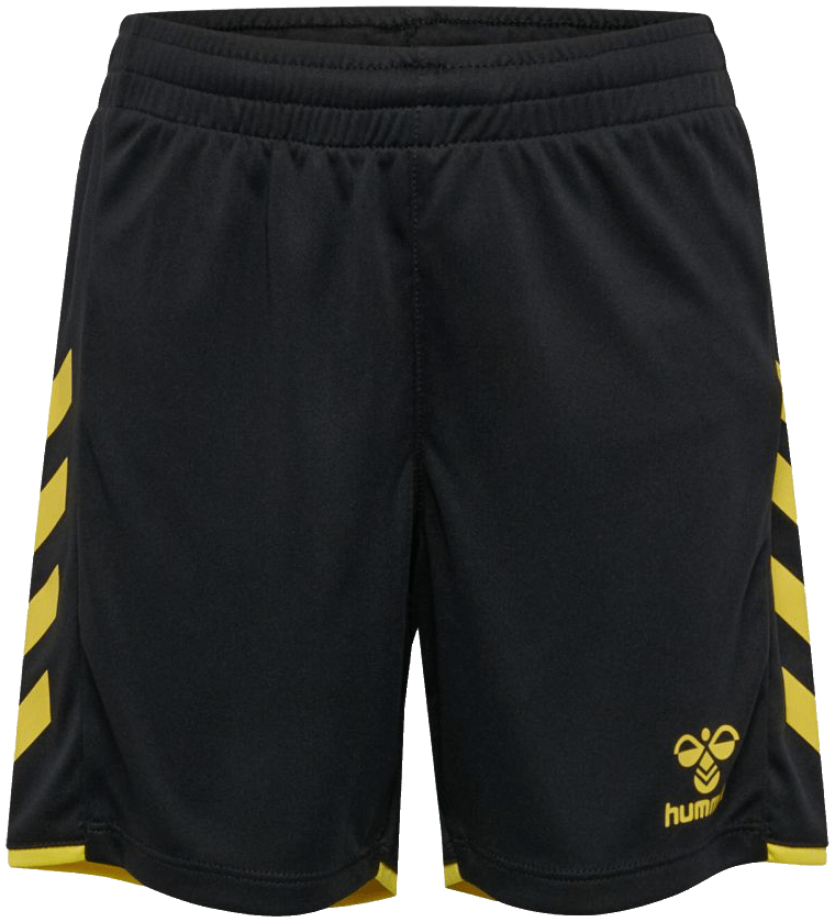 Hummel Core 2.0 Shorts, 164, schwarz/gelb