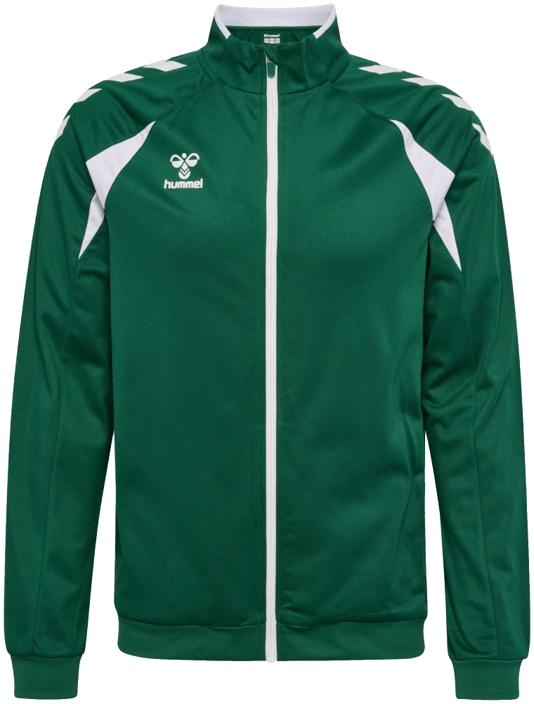 Hummel Core 2.0 Trainingsjacke, 4XL, grün/weiß