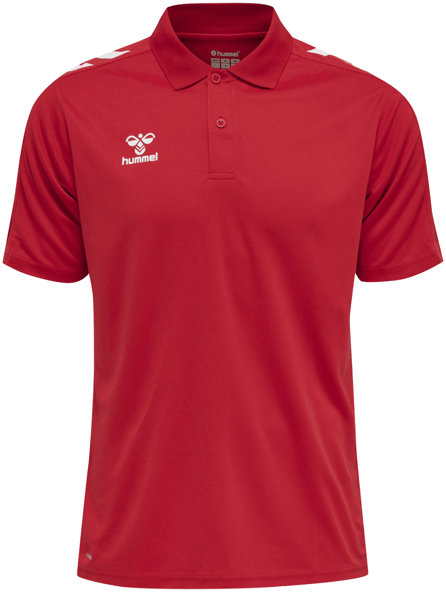 Hummel Core XK Fussball Functional Polo Shirt, XXXL, rot