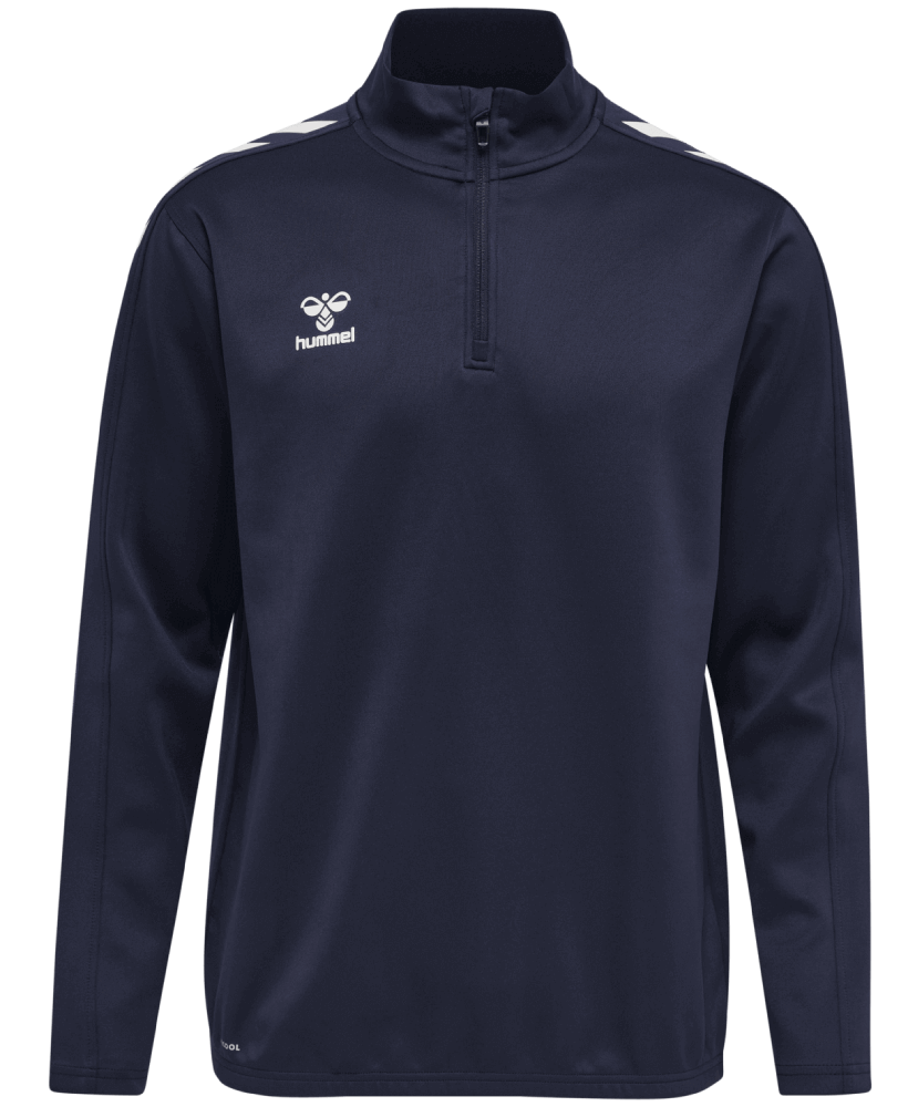 Hummel Core XK Fussball Poly Sweatshirt 1/2 Reissverschluss, XXXL, marine