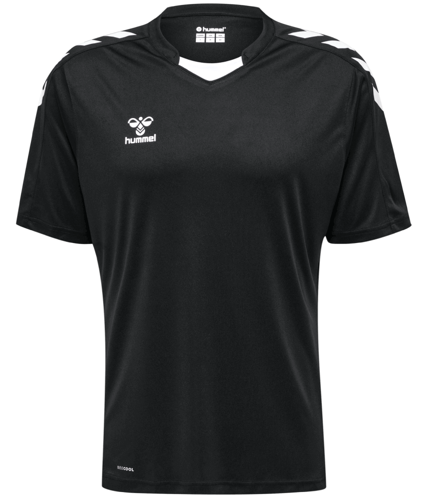 Hummel Core XK Fussball Poly Trikot, XL, schwarz