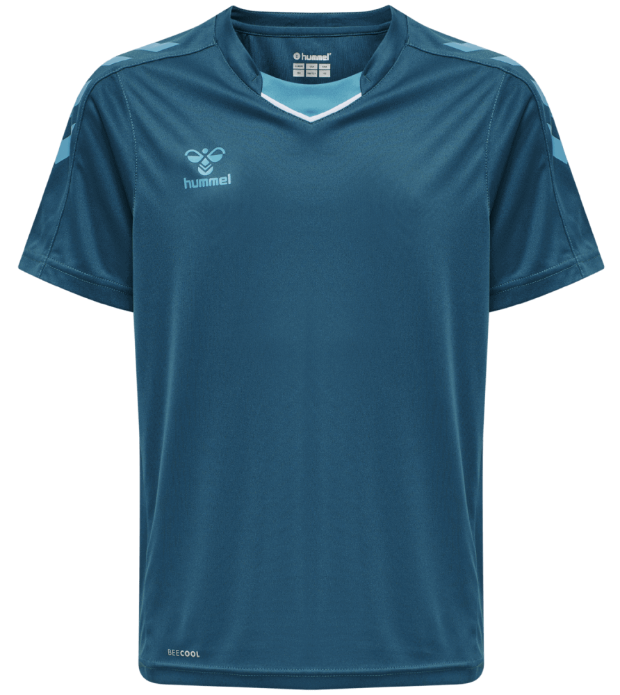 Hummel Core XK Fussball Poly Trikot, 176, petrol