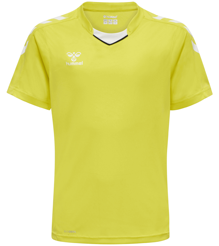 Hummel Core XK Fussball Poly Trikot, 176, neongelb