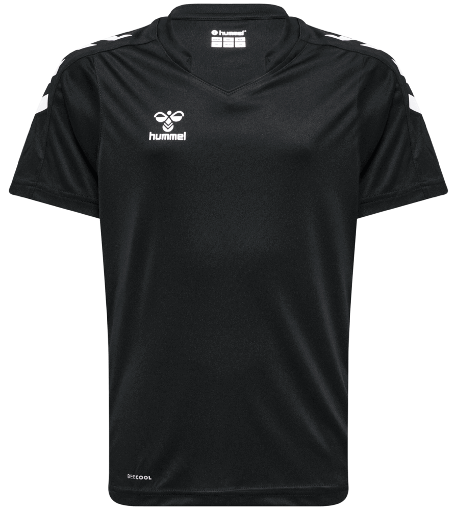 Hummel Core XK Fussball Poly Trikot, 176, schwarz