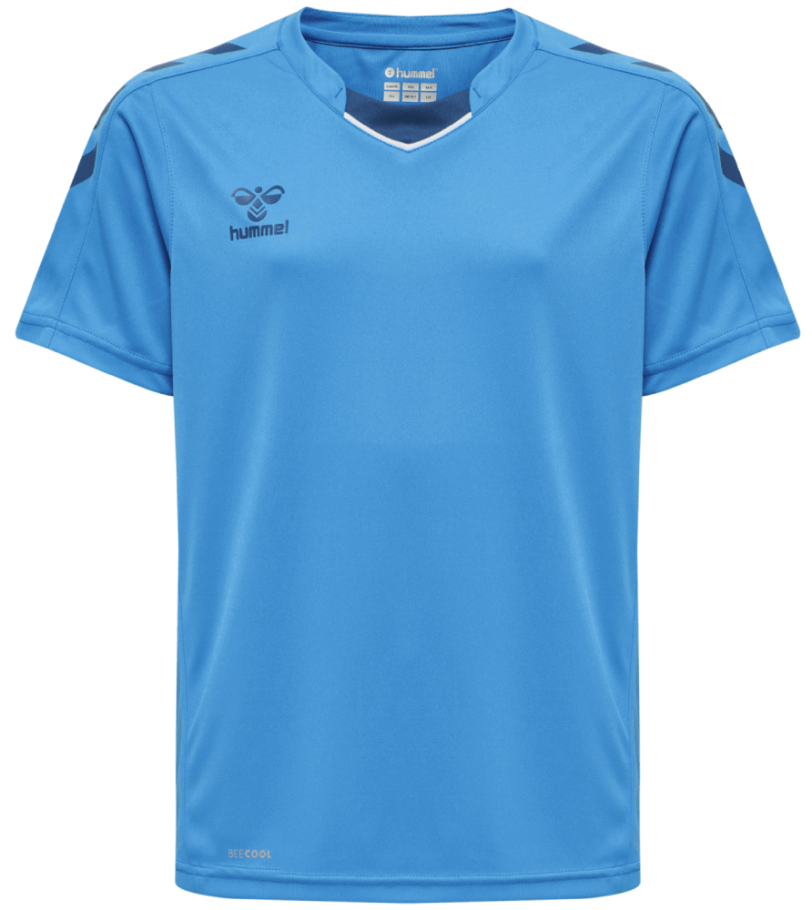 Hummel Core XK Fussball Poly Trikot, 176, hellblau