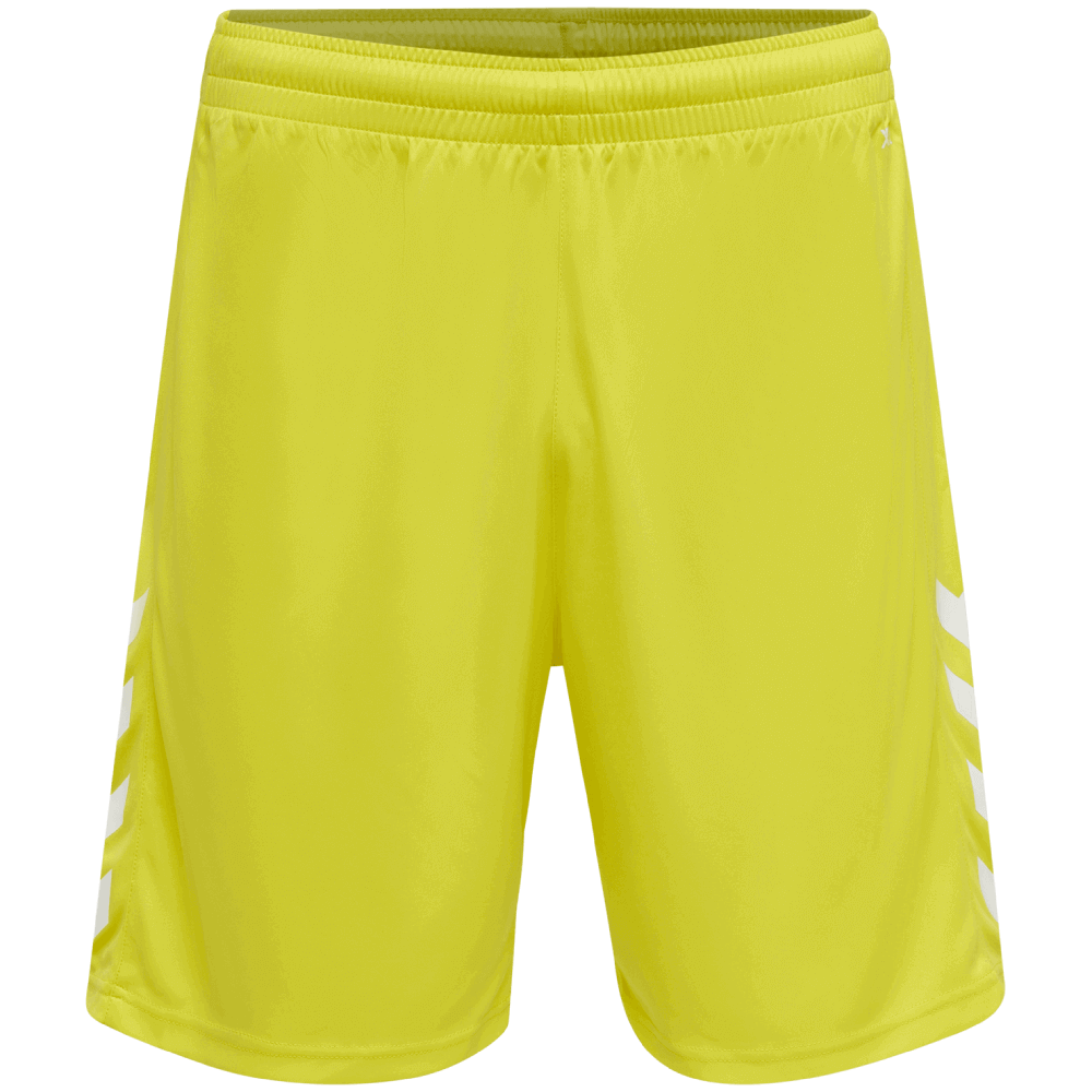 Hummel Core XK Fussball Shorts, XXXL, neongelb
