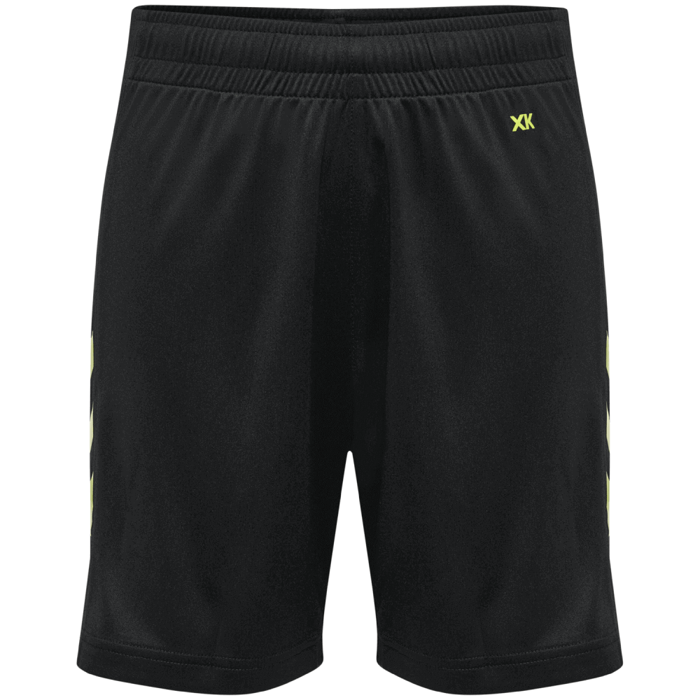 Hummel Core XK Fussball Shorts, 140, schwarz/lime