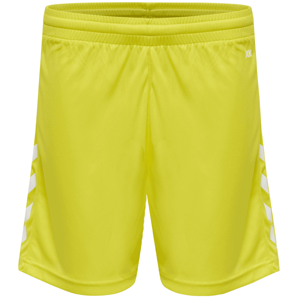 Hummel Core XK Fussball Shorts, 152, neongelb
