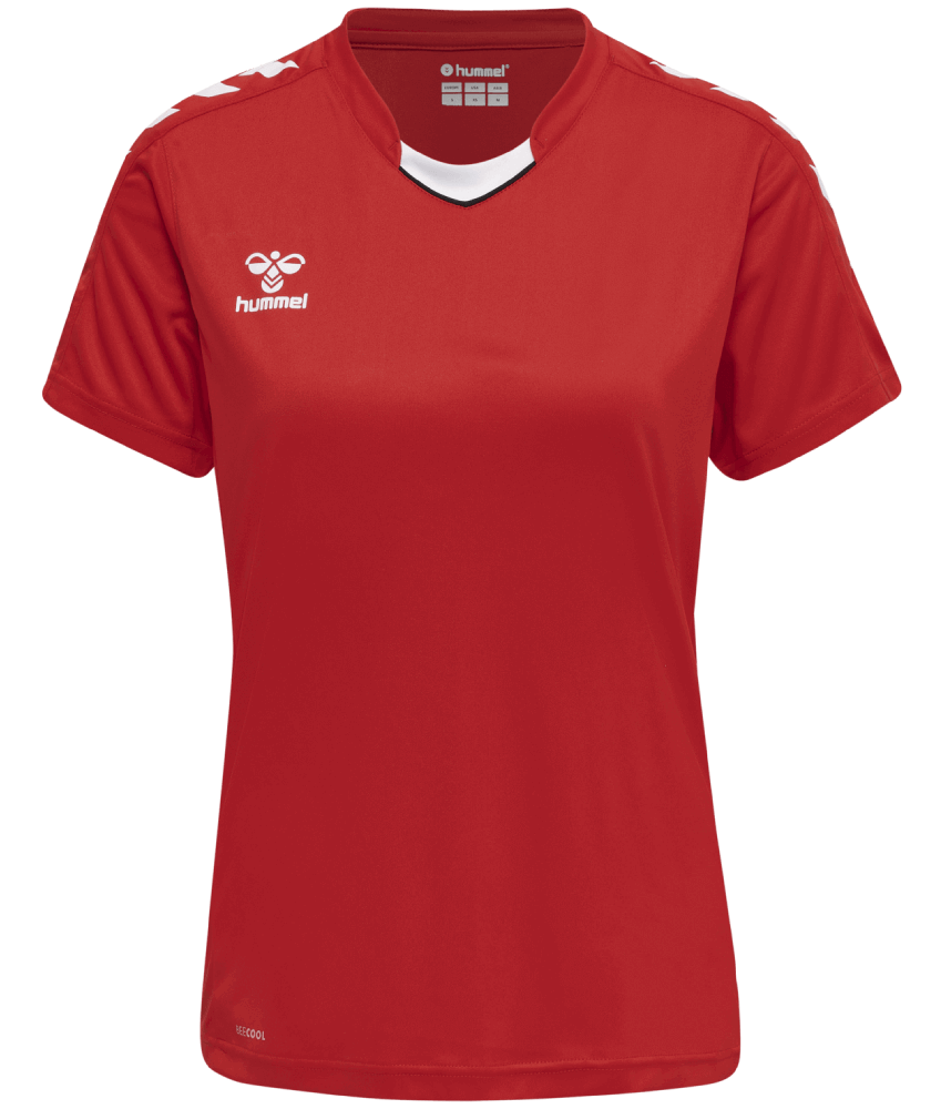 Hummel Core XK Fussball Trikot Damen, XXL, rot/weiß