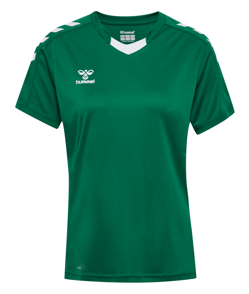 Hummel Core XK Fussball Trikot Damen, XXL, dunkelgrün/weiß