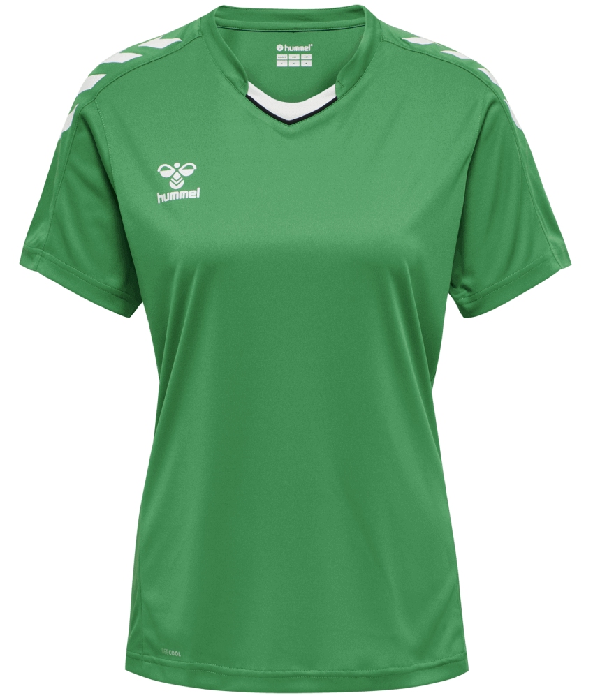 Hummel Core XK Fussball Trikot Damen, XL, hellgrün/weiß