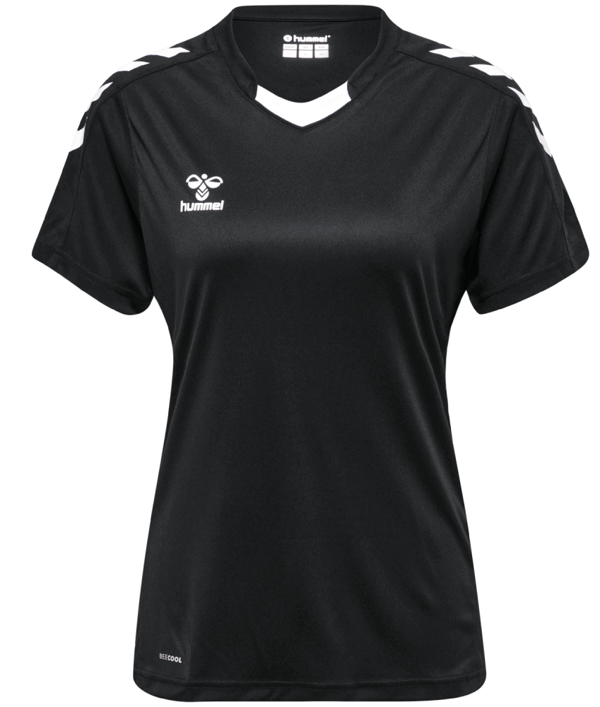 Hummel Core XK Fussball Trikot Damen, XL, schwarz/weiß