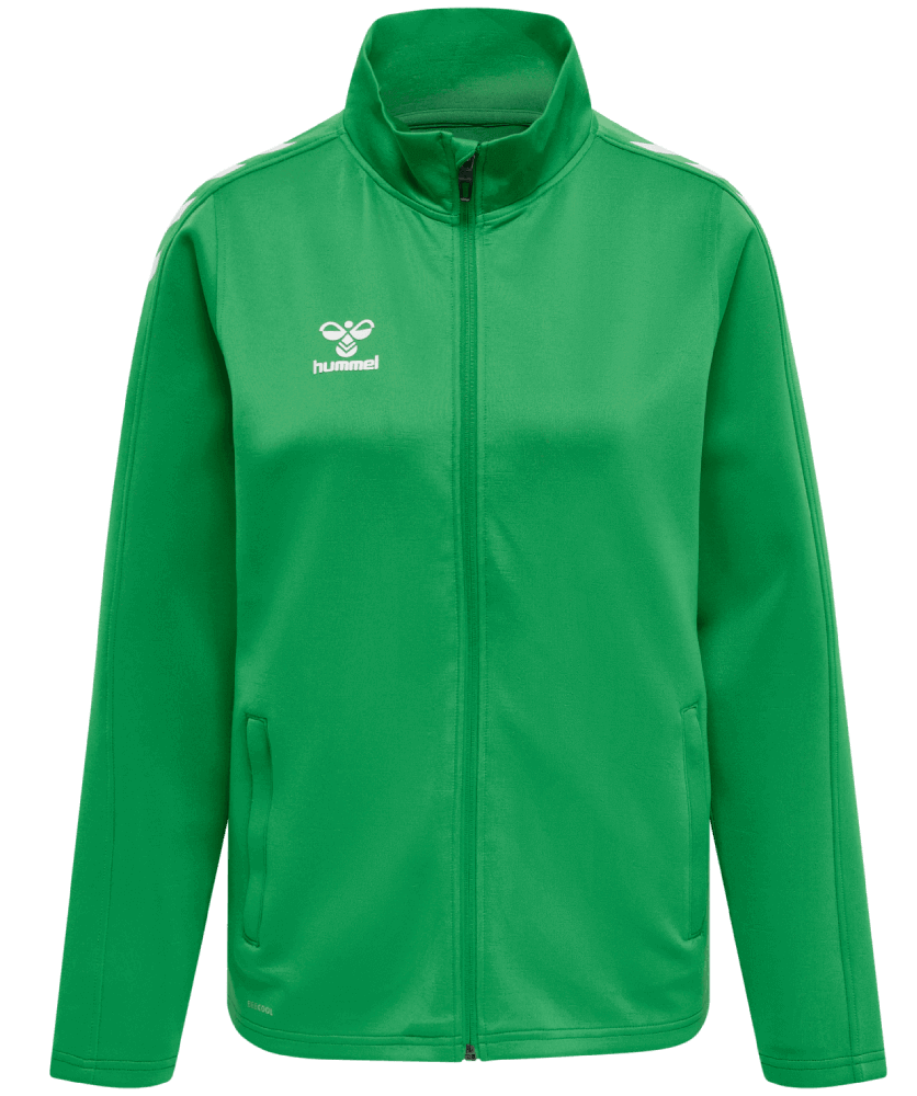 Hummel Core XK Sweat Kapuzenjacke, L, grün