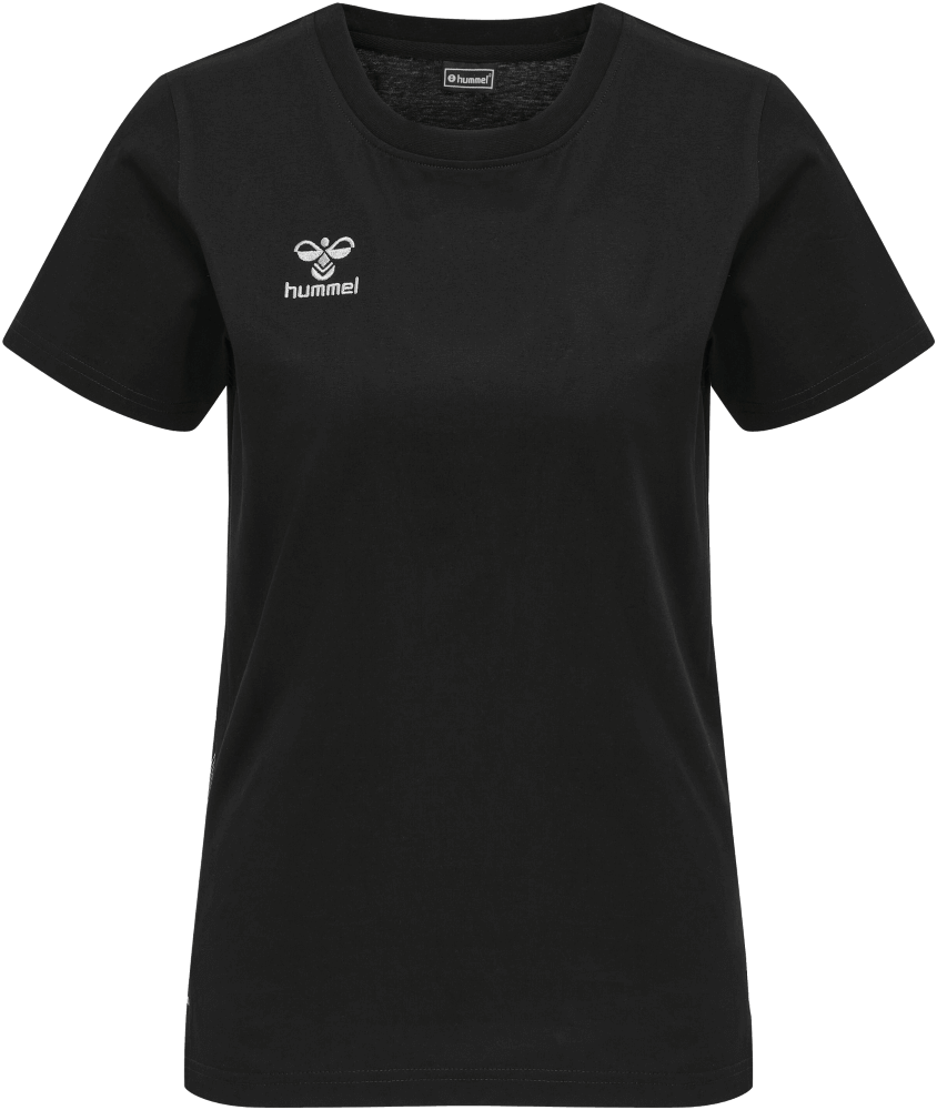 Hummel Damen T-Shirt move Grid, XXL, schwarz/weiß