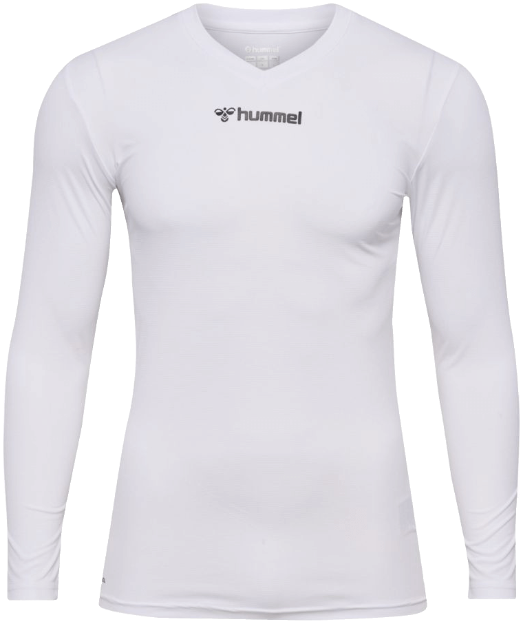 Hummel Essential Unterziehshirt, 3XL, weiß/schwarz