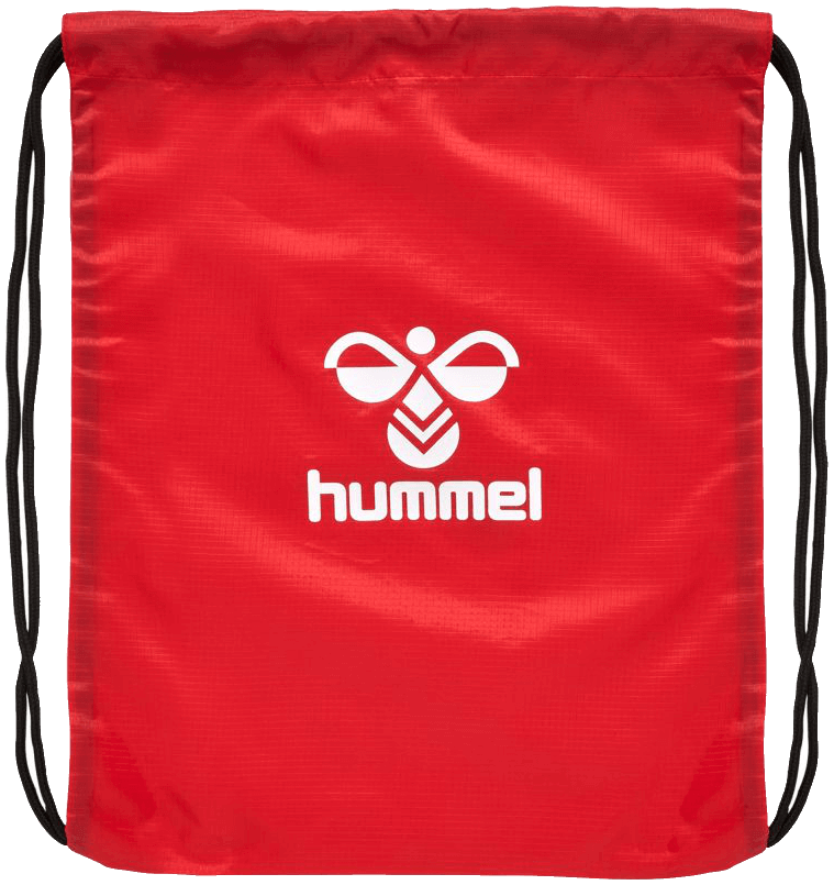 Hummel Essential Turnbeutel, 0, rot/weiß