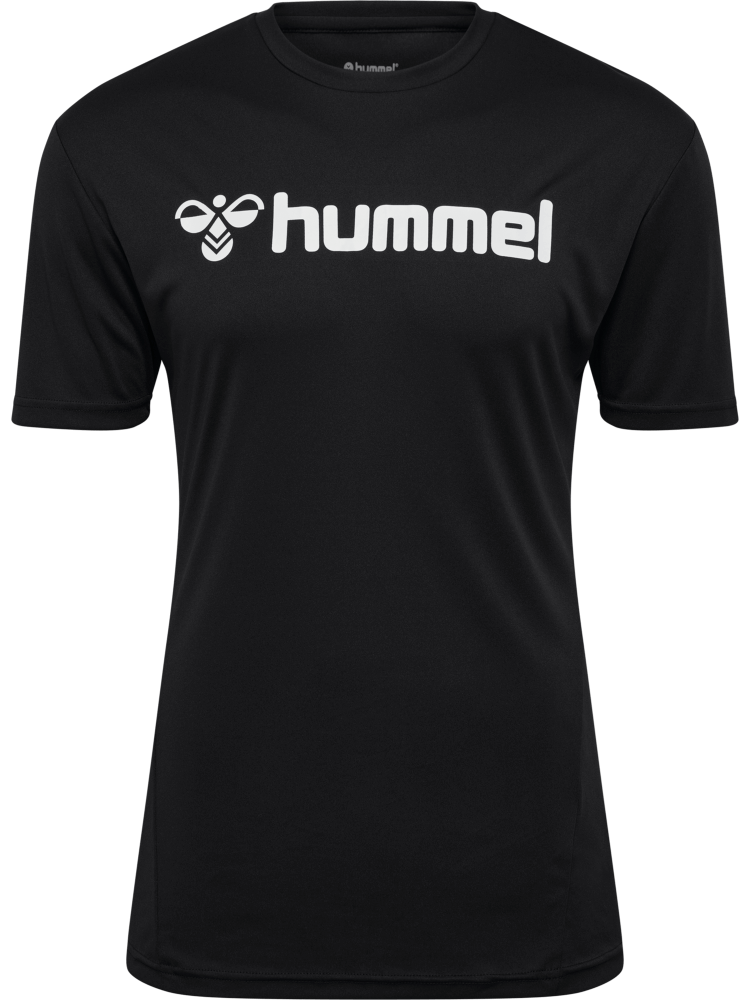 Hummel Fussball Trikot Hmllogo, 176, schwarz
