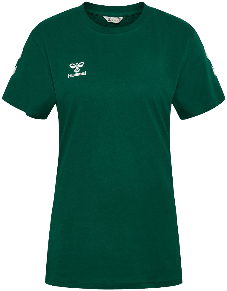 Hummel Go Chevron T-Shirt 2.0, 2XL, grün/weiß