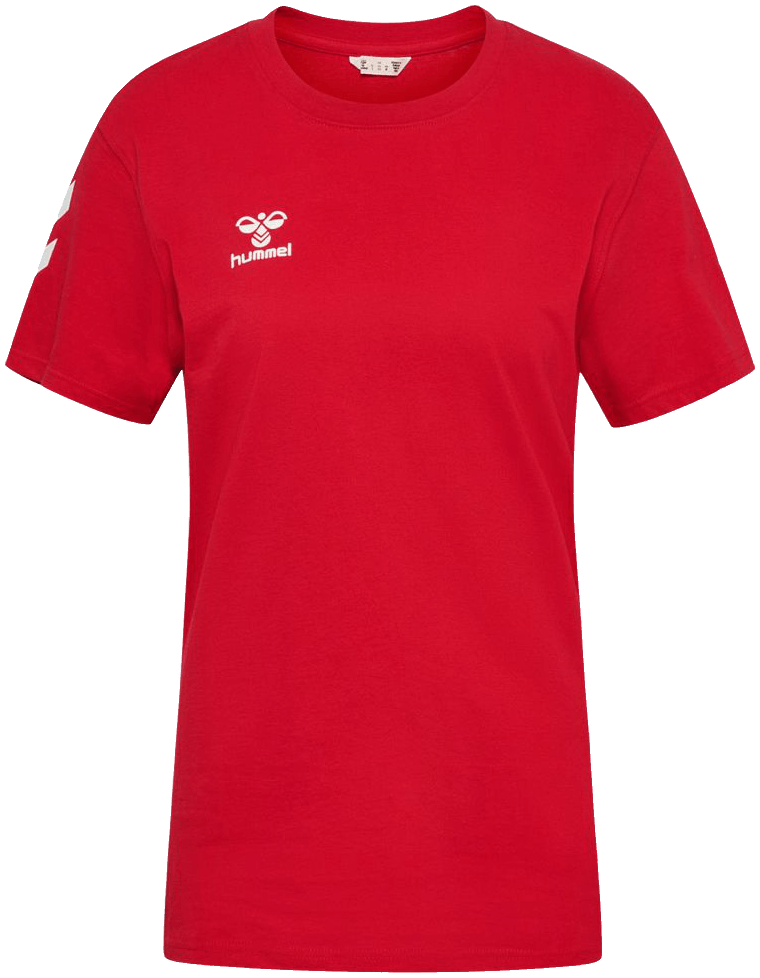 Hummel Go Chevron T-Shirt 2.0, 2XL, rot/weiß